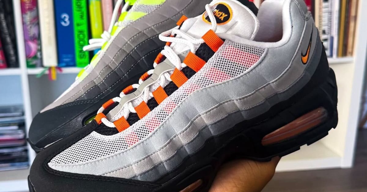 The 'Bright Mandarin' Nike Air Max 95 Is Releasing This S
